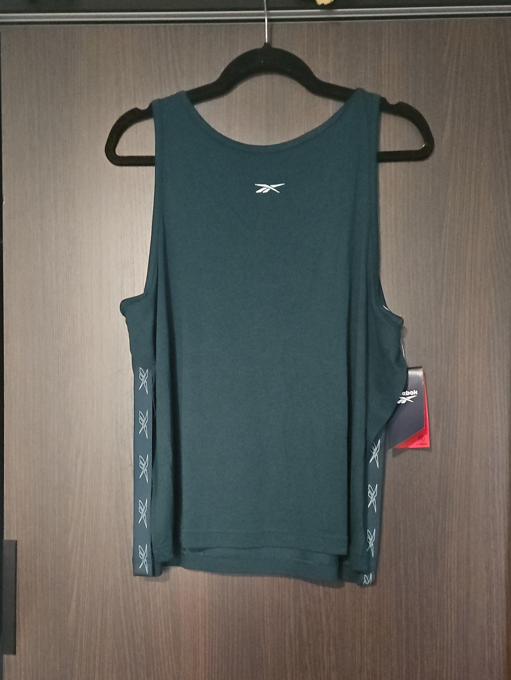 Reebok Women's Dark Teal Performance Maternity Tank Top